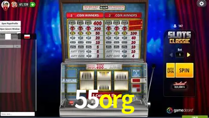 Descubra o Mundo do Cassino Online com 55org